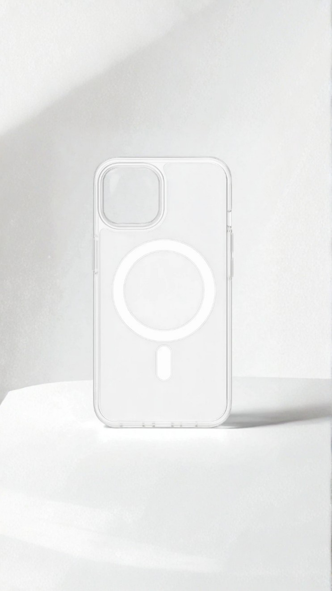 Carcasa iPhone 13-17 MagSafe Transparente - Carga Magnética